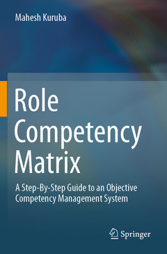 Couverture de l’ouvrage Role Competency Matrix