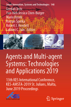 Cover of the book Agents and Multi-agent Systems: Technologies and Applications 2019