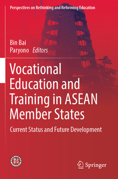 Couverture de l’ouvrage Vocational Education and Training in ASEAN Member States
