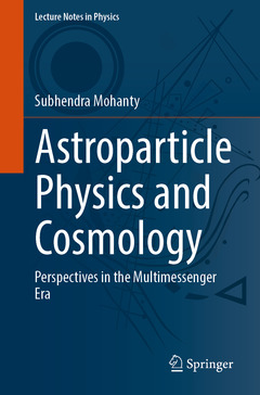 Couverture de l’ouvrage Astroparticle Physics and Cosmology