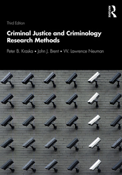 Couverture de l’ouvrage Criminal Justice and Criminology Research Methods