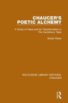 Couverture de l’ouvrage Chaucer's Poetic Alchemy