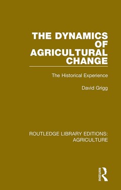 Couverture de l’ouvrage The Dynamics of Agricultural Change