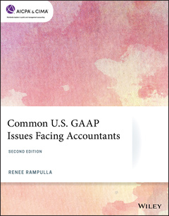 Couverture de l’ouvrage Common U.S. GAAP Issues Facing Accountants