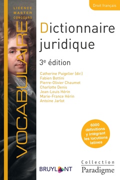 Cover of the book Dictionnaire juridique