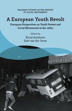 Couverture de l’ouvrage A European Youth Revolt