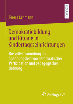 Couverture de l’ouvrage Demokratiebildung und Rituale in Kindertageseinrichtungen