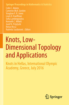 Couverture de l’ouvrage Knots, Low-Dimensional Topology and Applications