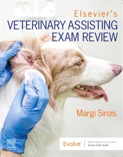 Couverture de l’ouvrage Elsevier's Veterinary Assisting Exam Review