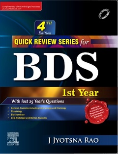 Couverture de l’ouvrage QRS for BDS 1st Year