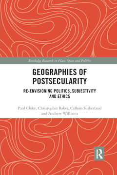 Cover of the book Geographies of Postsecularity