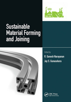 Couverture de l’ouvrage Sustainable Material Forming and Joining