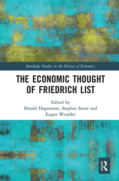 Couverture de l’ouvrage The Economic Thought of Friedrich List