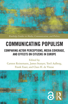 Couverture de l’ouvrage Communicating Populism
