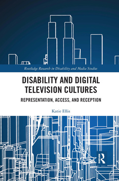 Couverture de l’ouvrage Disability and Digital Television Cultures