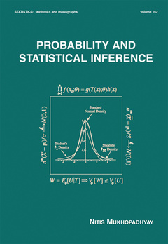Couverture de l’ouvrage Probability and Statistical Inference