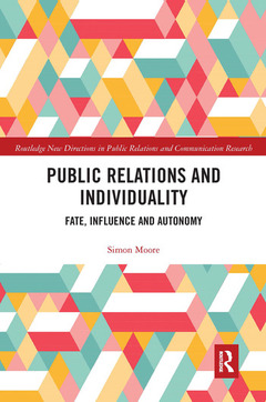Couverture de l’ouvrage Public Relations and Individuality