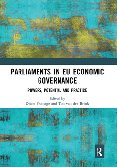 Couverture de l’ouvrage Parliaments in EU Economic Governance