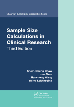 Cover of the book Sample Size Calculations in Clinical Research