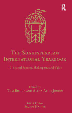 Couverture de l’ouvrage The Shakespearean International Yearbook