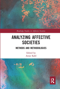 Couverture de l’ouvrage Analyzing Affective Societies