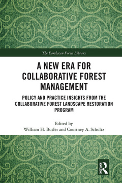 Couverture de l’ouvrage A New Era for Collaborative Forest Management