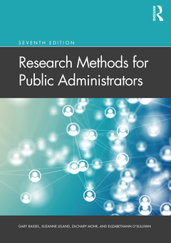 Couverture de l’ouvrage Research Methods for Public Administrators