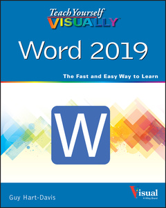 Couverture de l’ouvrage Teach Yourself VISUALLY Word 2019