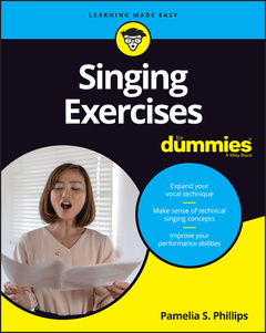 Couverture de l’ouvrage Singing Exercises For Dummies