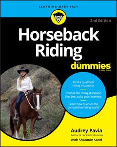 Couverture de l’ouvrage Horseback Riding For Dummies