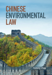 Couverture de l’ouvrage Chinese Environmental Law