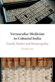 Couverture de l’ouvrage Vernacular Medicine in Colonial India