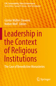 Couverture de l’ouvrage Leadership in the Context of Religious Institutions