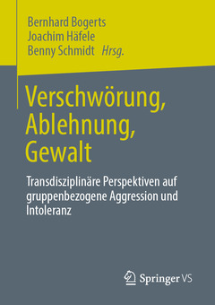 Couverture de l’ouvrage Verschwörung, Ablehnung, Gewalt 