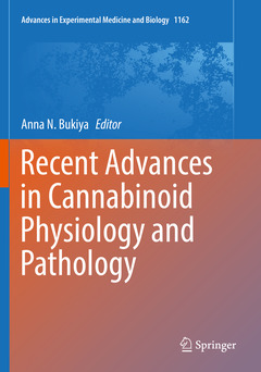 Couverture de l’ouvrage Recent Advances in Cannabinoid Physiology and Pathology