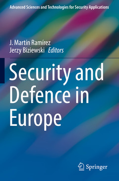 Couverture de l’ouvrage Security and Defence in Europe
