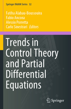 Couverture de l’ouvrage Trends in Control Theory and Partial Differential Equations