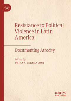 Couverture de l’ouvrage Resistance to Political Violence in Latin America