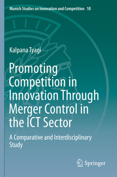 Couverture de l’ouvrage Promoting Competition in Innovation Through Merger Control in the ICT Sector