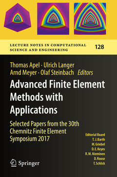 Cover of the book Advanced Finite Element Methods with Applications