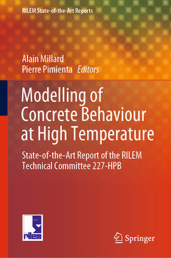 Couverture de l’ouvrage Modelling of Concrete Behaviour at High Temperature
