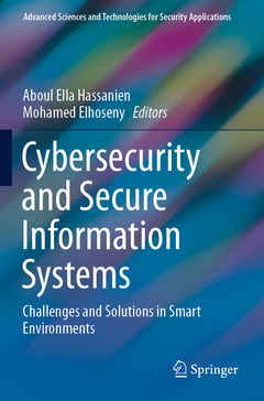 Couverture de l’ouvrage Cybersecurity and Secure Information Systems