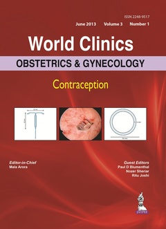 Couverture de l’ouvrage World Clinics: Obstetrics & Gynecology - Contraception Volume 3 Number 1