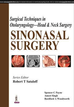 Couverture de l’ouvrage Surgical Techniques in Otolaryngology - Head & Neck Surgery: Sinonasal Surgery