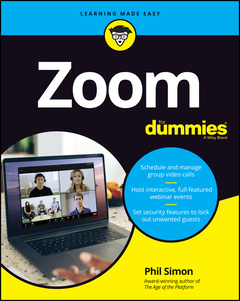 Couverture de l’ouvrage Zoom For Dummies