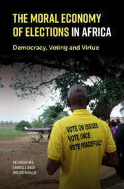 Couverture de l’ouvrage The Moral Economy of Elections in Africa