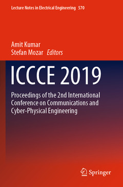 Couverture de l’ouvrage ICCCE 2019