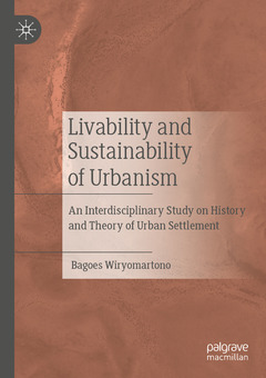 Couverture de l’ouvrage Livability and Sustainability of Urbanism