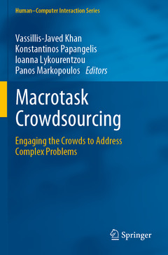 Couverture de l’ouvrage Macrotask Crowdsourcing