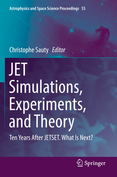 Couverture de l’ouvrage JET Simulations, Experiments, and Theory